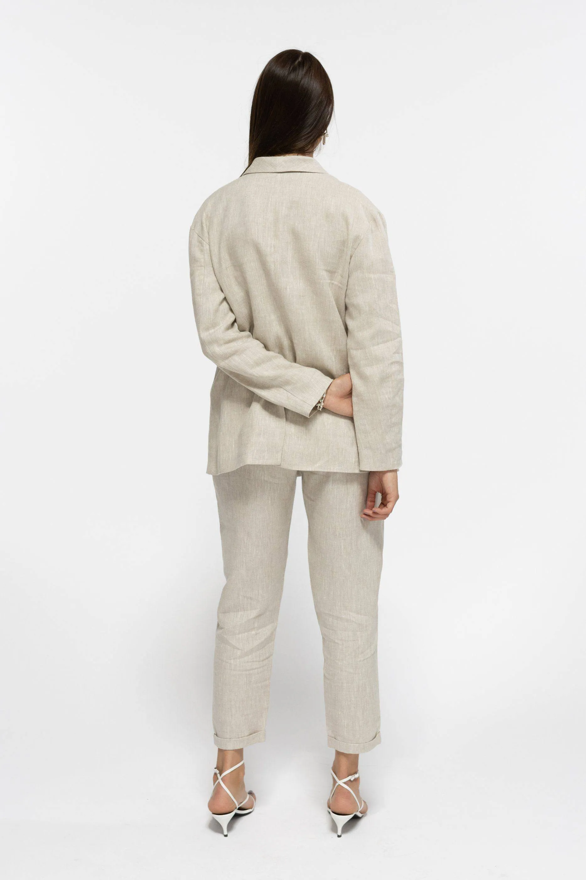 Casual Linen Suit