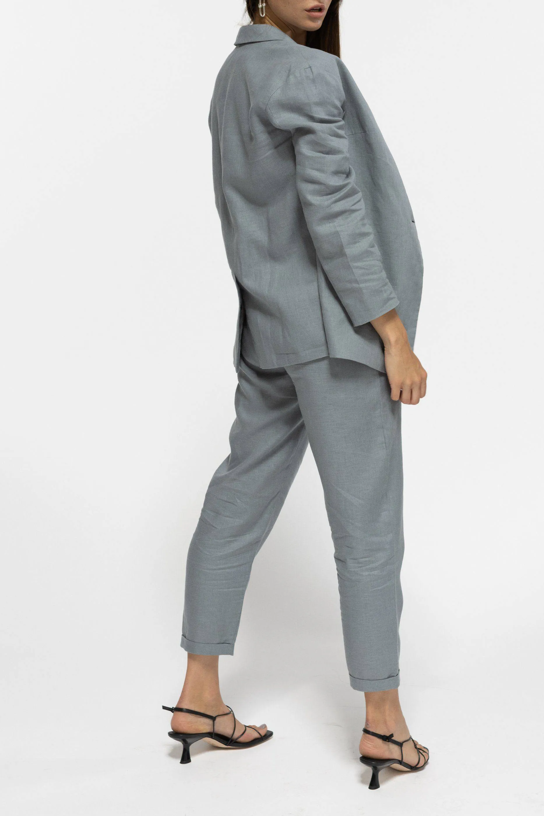 Casual Linen Suit