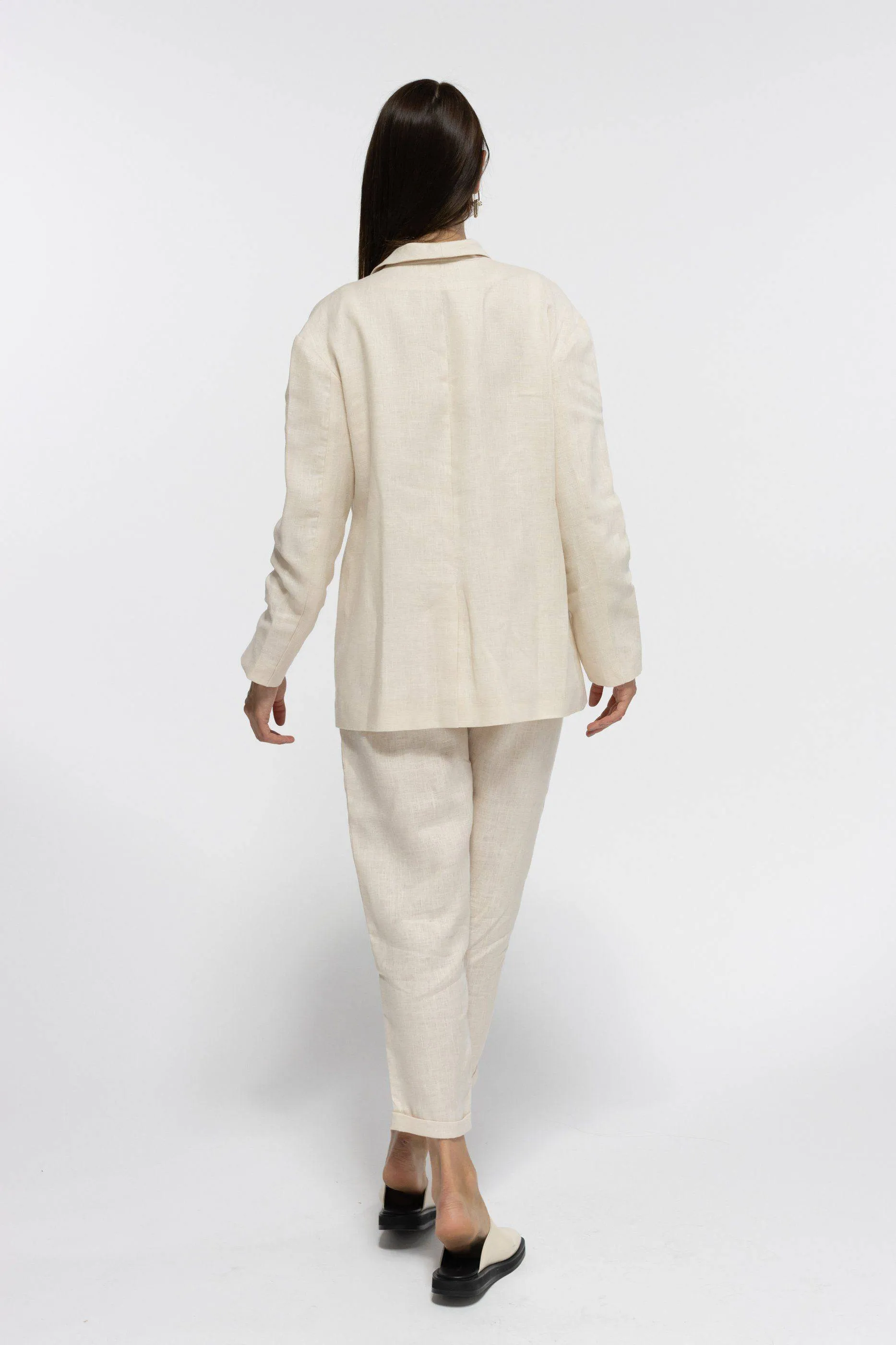Casual Linen Suit