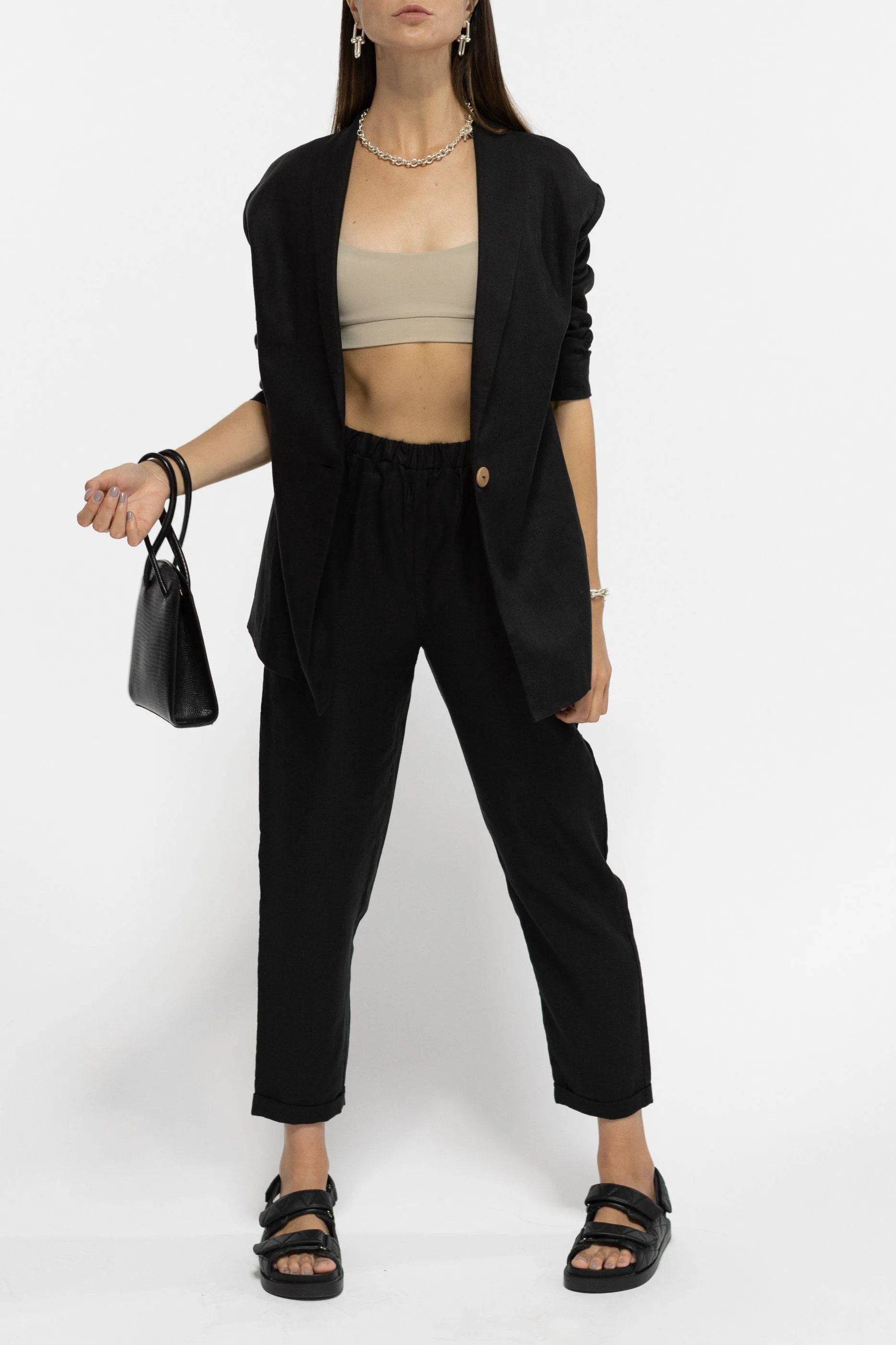 Casual Linen Suit