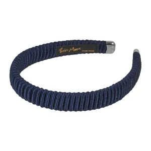 Celine 2 cm Navy Headband