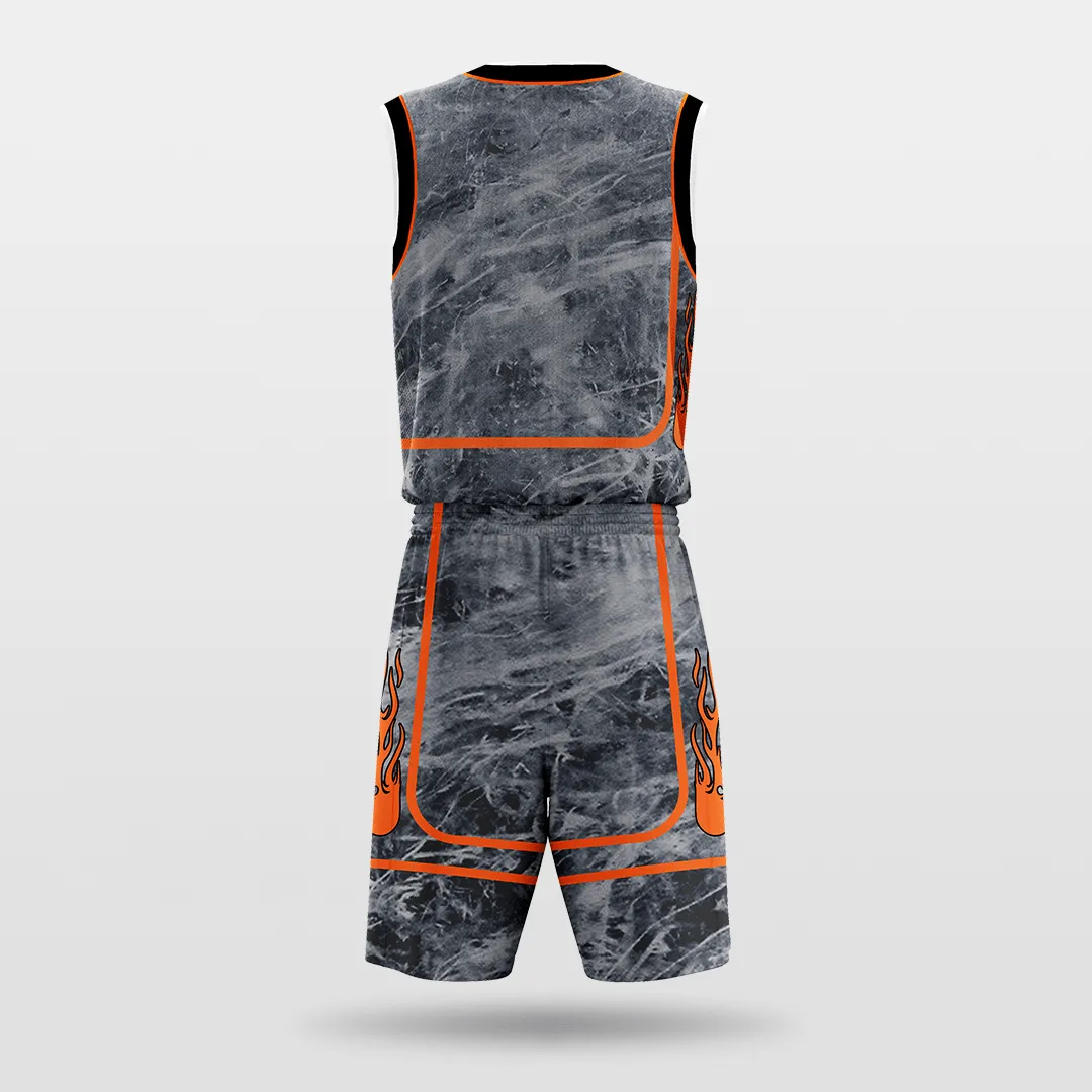 Cement- Customized Sublimated Basketball Set