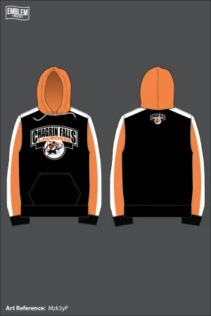 Chagrin Falls High School Girls Lacrosse  Core Men's Hooded Performance Sweatshirt - Mzk3yP