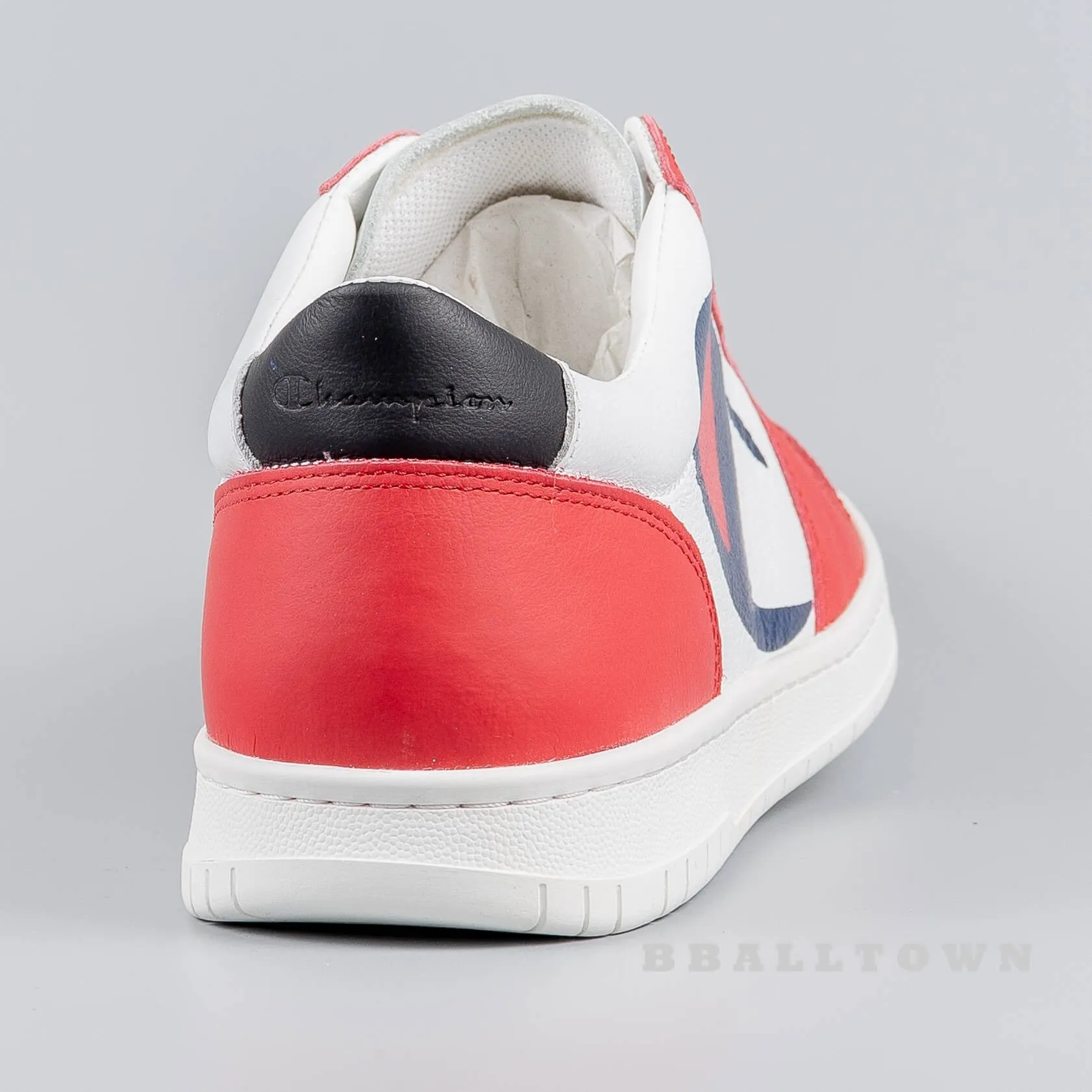 Champion Low Cut Shoe 919 Roch Wht/Red