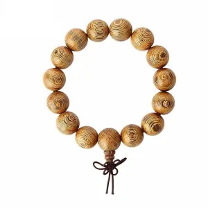 Chinese Style Vintage Wooden Bracelet