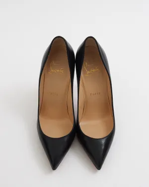 Christian Louboutin Black Leather So Kate 120mm Pumps - 36.5