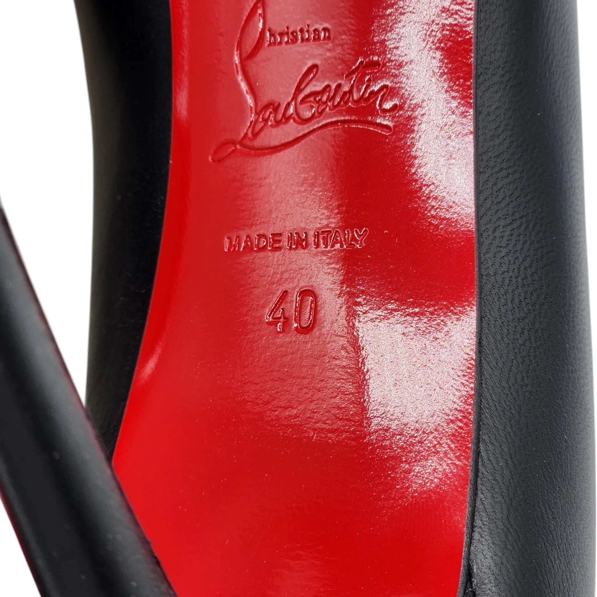 Christian Louboutin Pigalle Pumps 85mm - Nappa Leather - Black 40