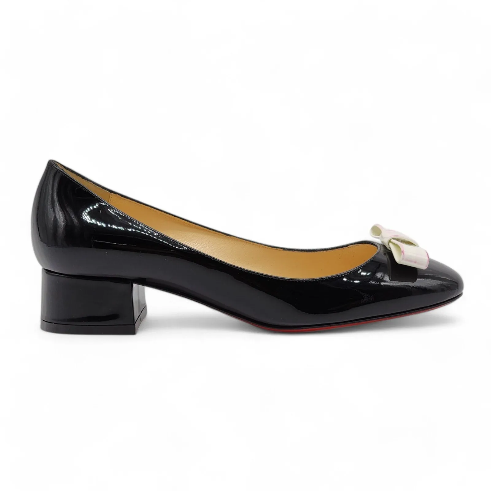 Christian Louboutin Zerlisixty Pumps - Patent Leather - Black 36
