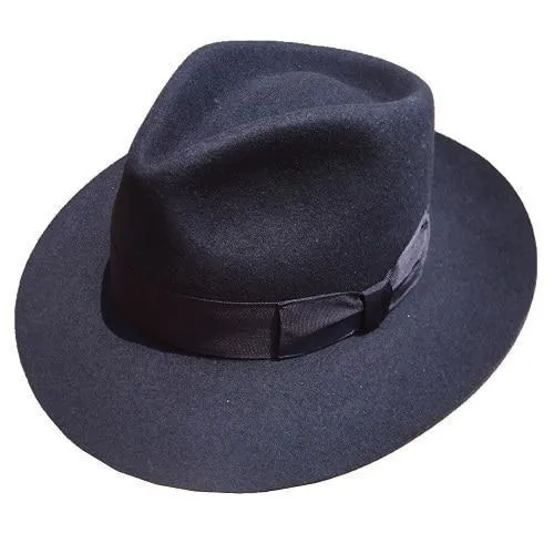 Classic Men's Godfather Wool Fedora Hat