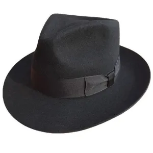 Classic Men's Godfather Wool Fedora Hat