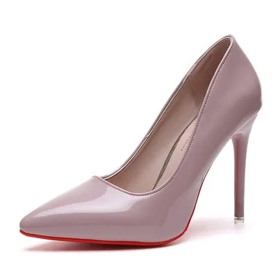 CLASSIC PUMPS WITH RED SOLE