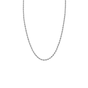 Classic Silver Rope Chain