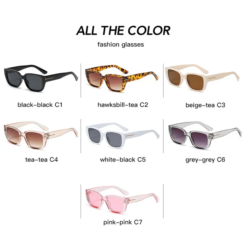 Classic Square Cat Eye Sunglasses for Men and Women
