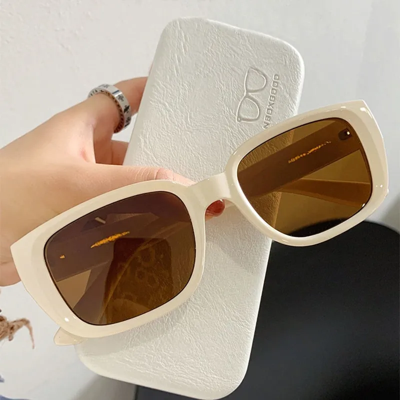 Classic Square Cat Eye Sunglasses for Men and Women