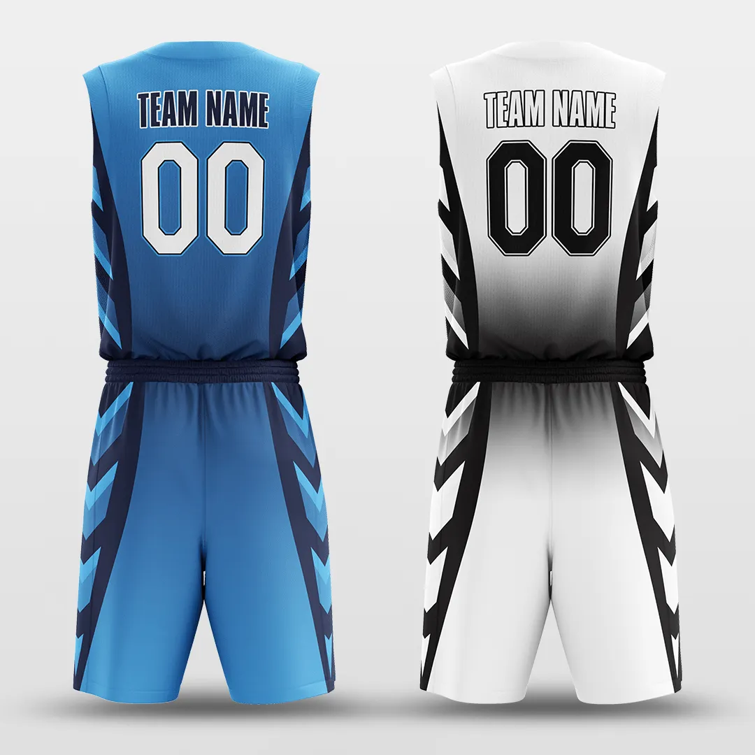 Classic48 - Customized Reversible Sublimated Basketball Set