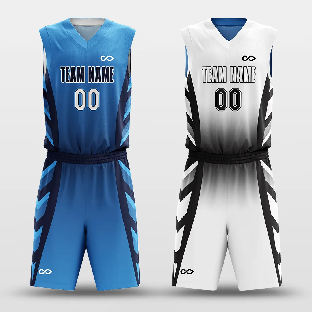 Classic48 - Customized Reversible Sublimated Basketball Set