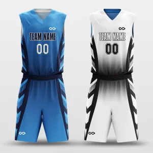 Classic48 - Customized Reversible Sublimated Basketball Set