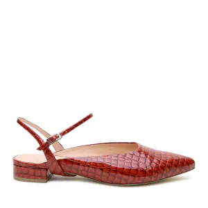 Clay Croc Point Slide   Amal Strap