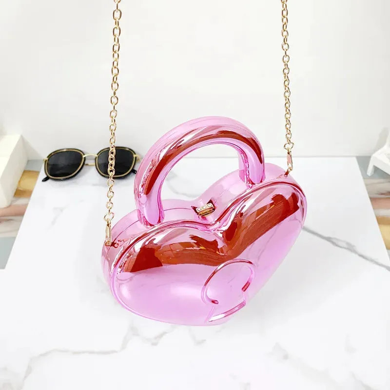 Colorful Bright Acrylic Plastic Bag