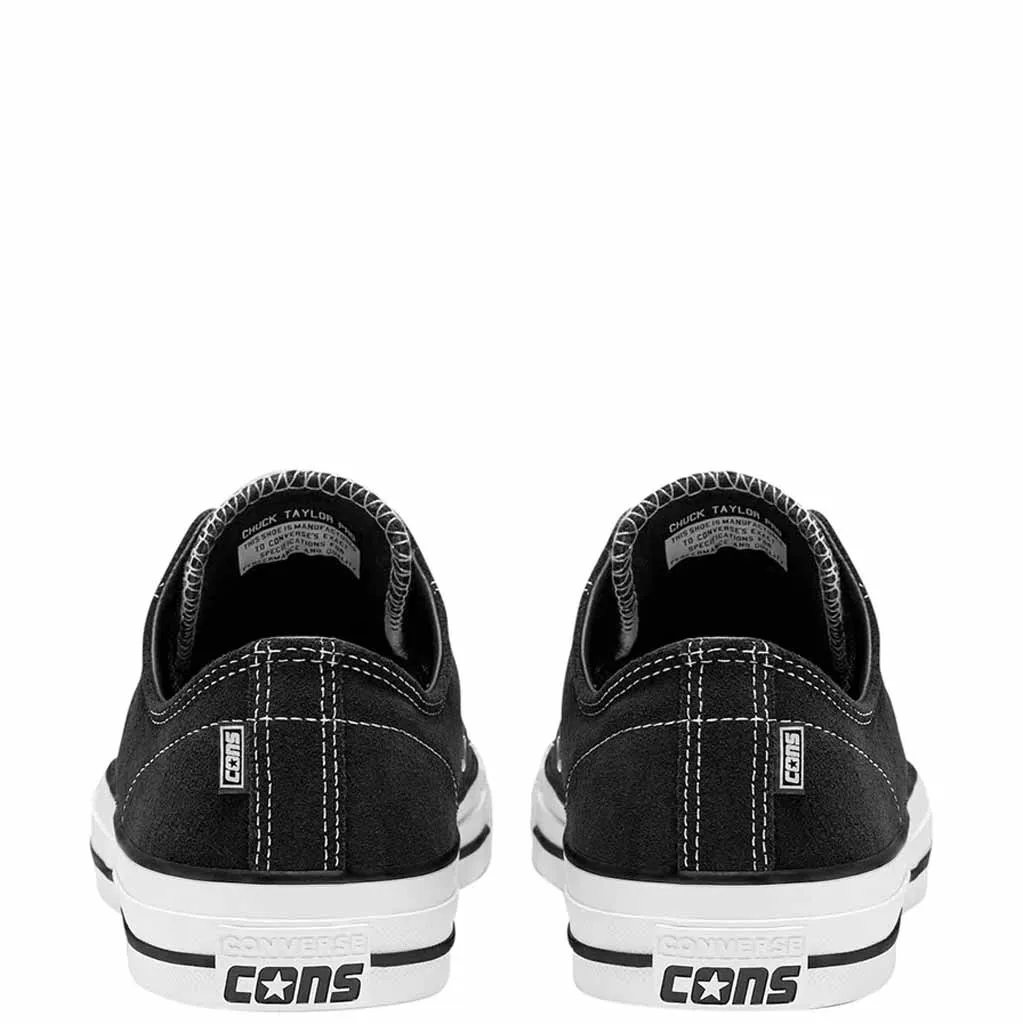 CONVERSE CTAS PRO LOW - BLACK/WHITE SUEDE