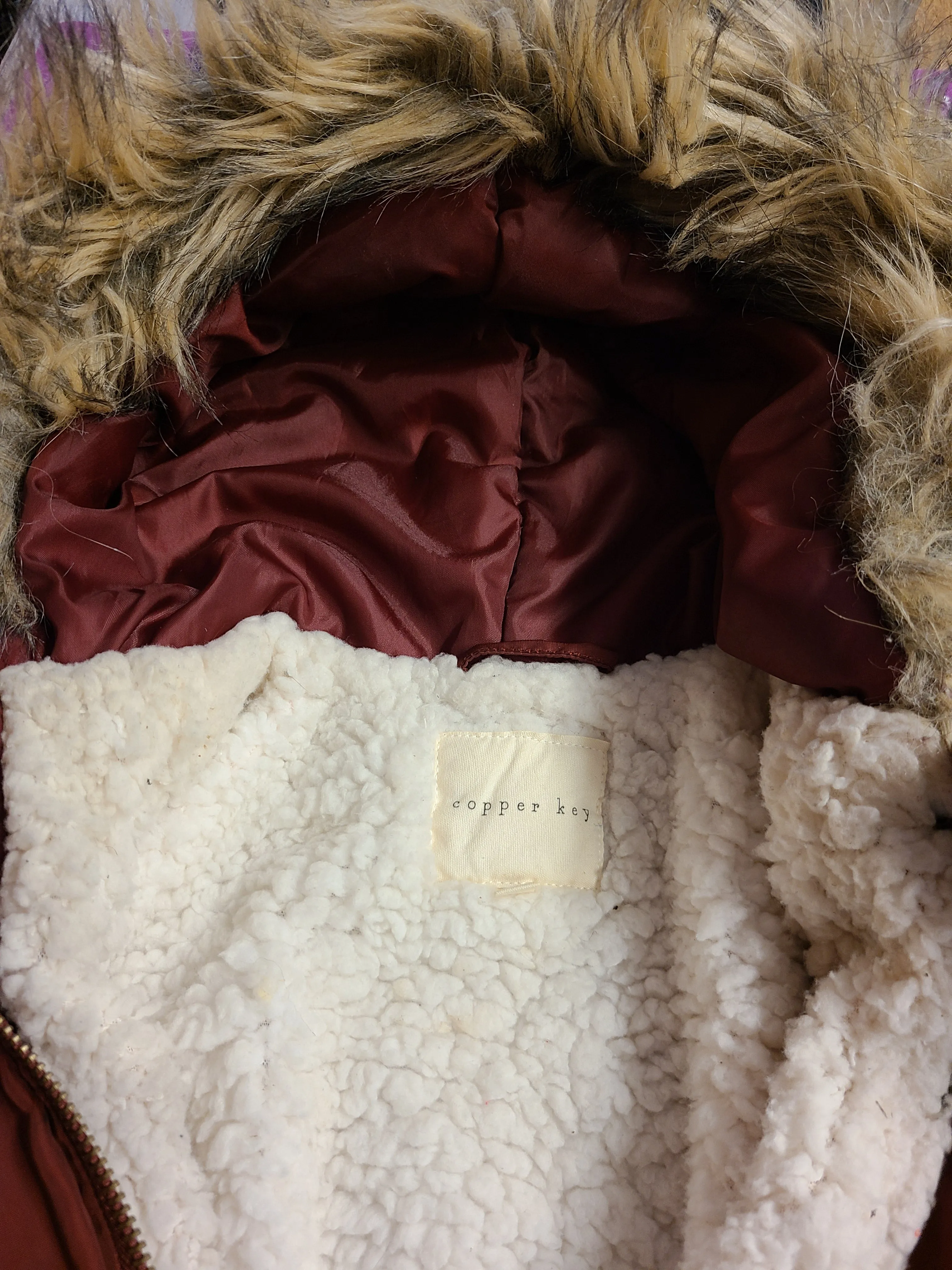 Copper Key Girls sz 2-3T Toddler Coat