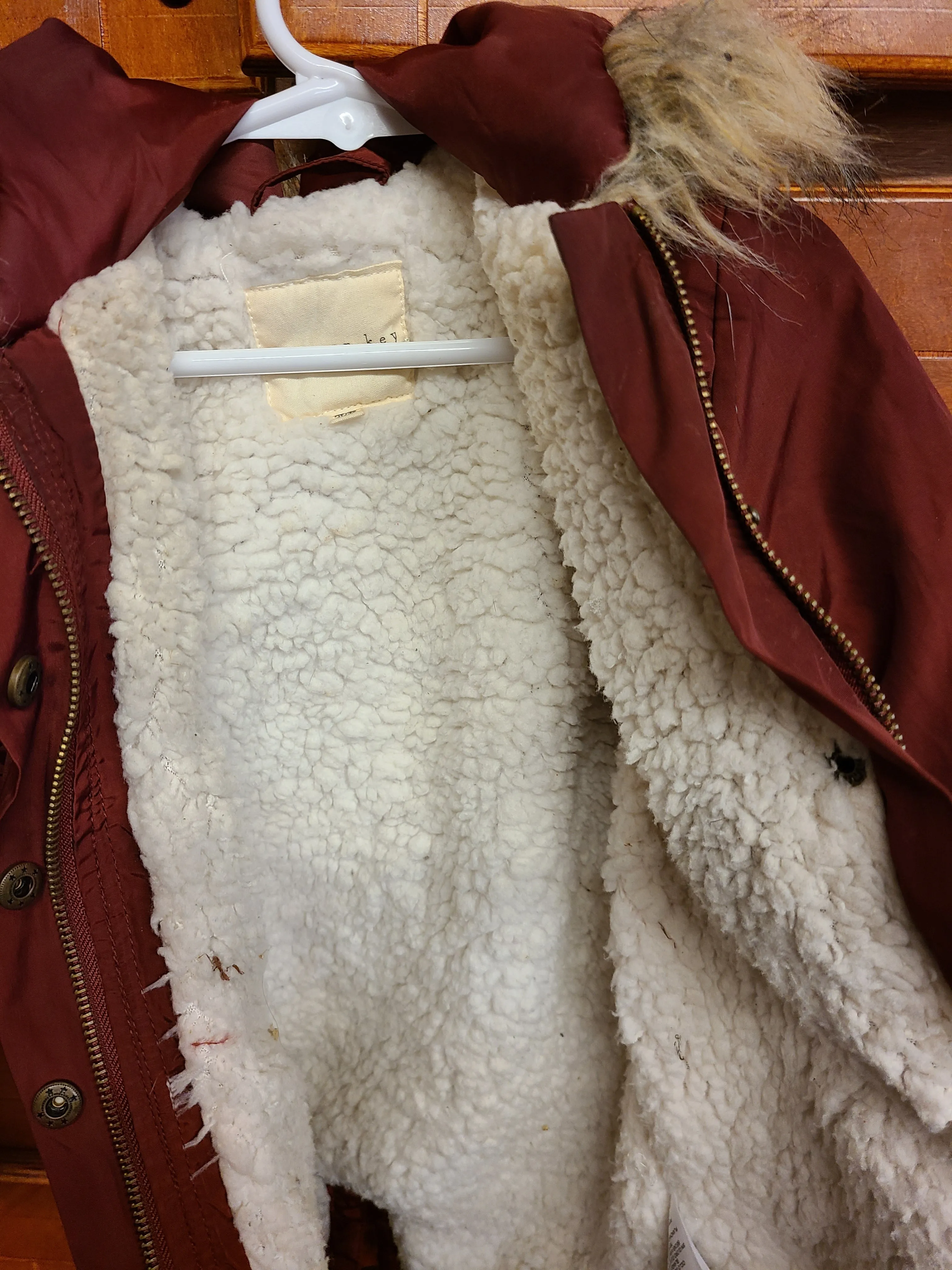 Copper Key Girls sz 2-3T Toddler Coat