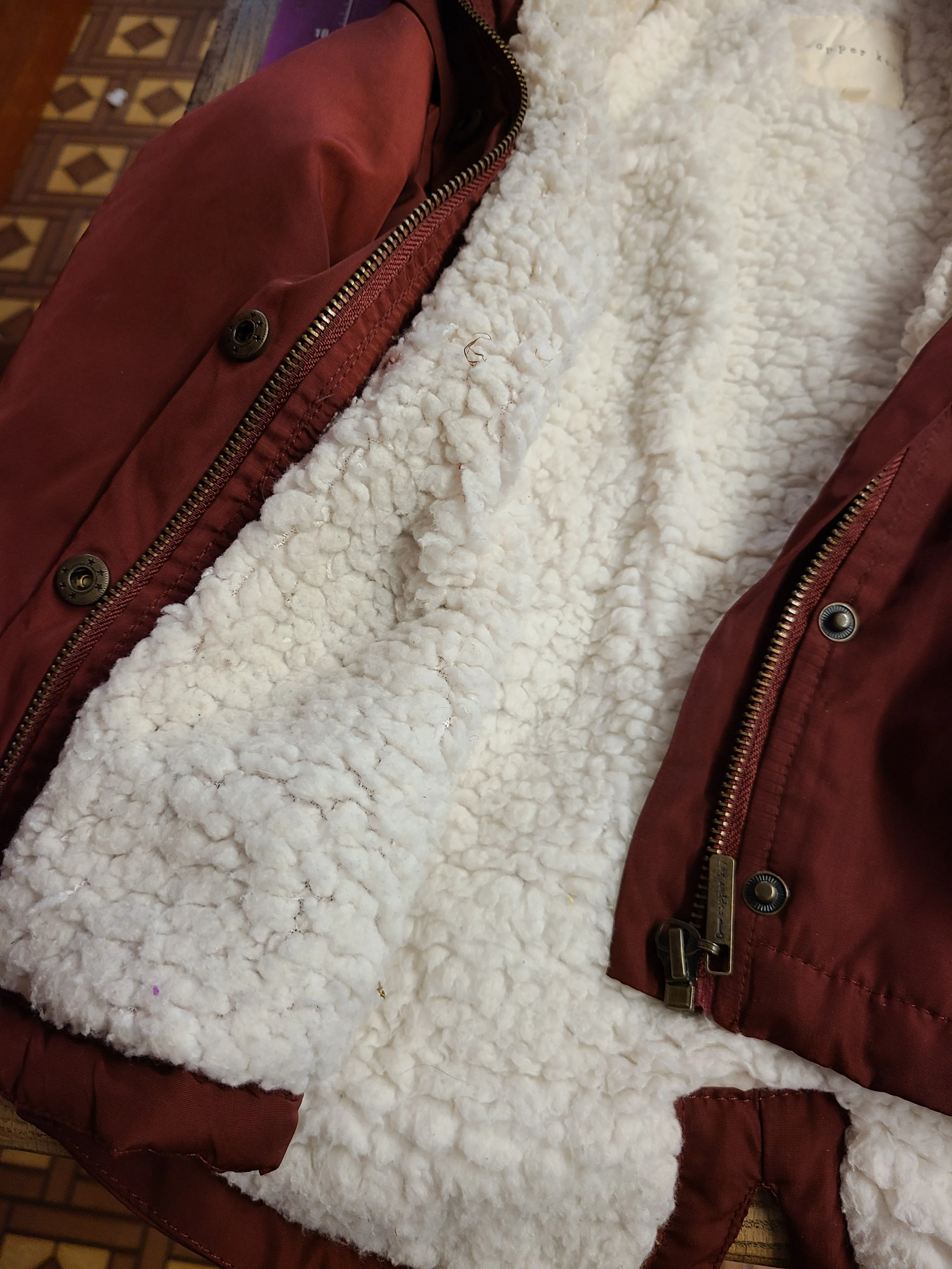 Copper Key Girls sz 2-3T Toddler Coat
