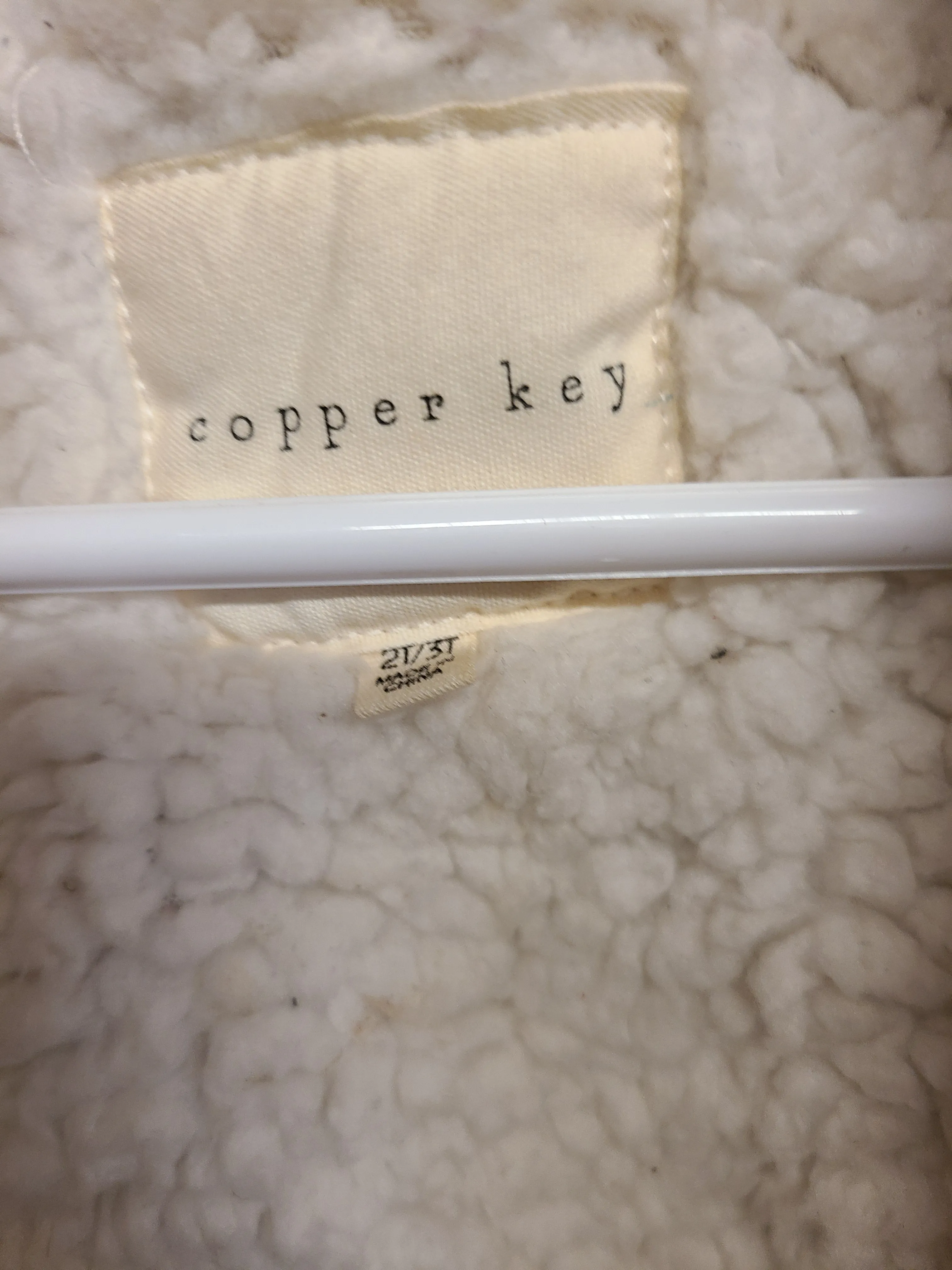 Copper Key Girls sz 2-3T Toddler Coat
