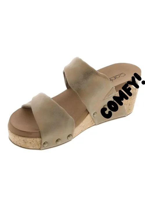 Corkys Stranded Wedge in Bronze