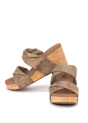 Corkys Stranded Wedge in Bronze