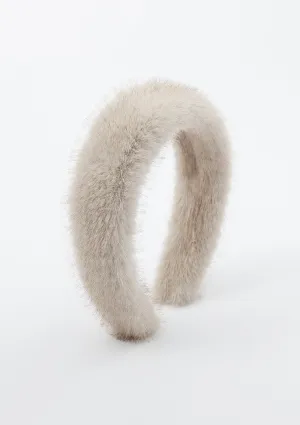 Cosy Halo Hairband Cream