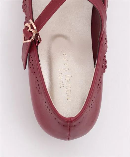 Cross Belt Ribbon Pumps