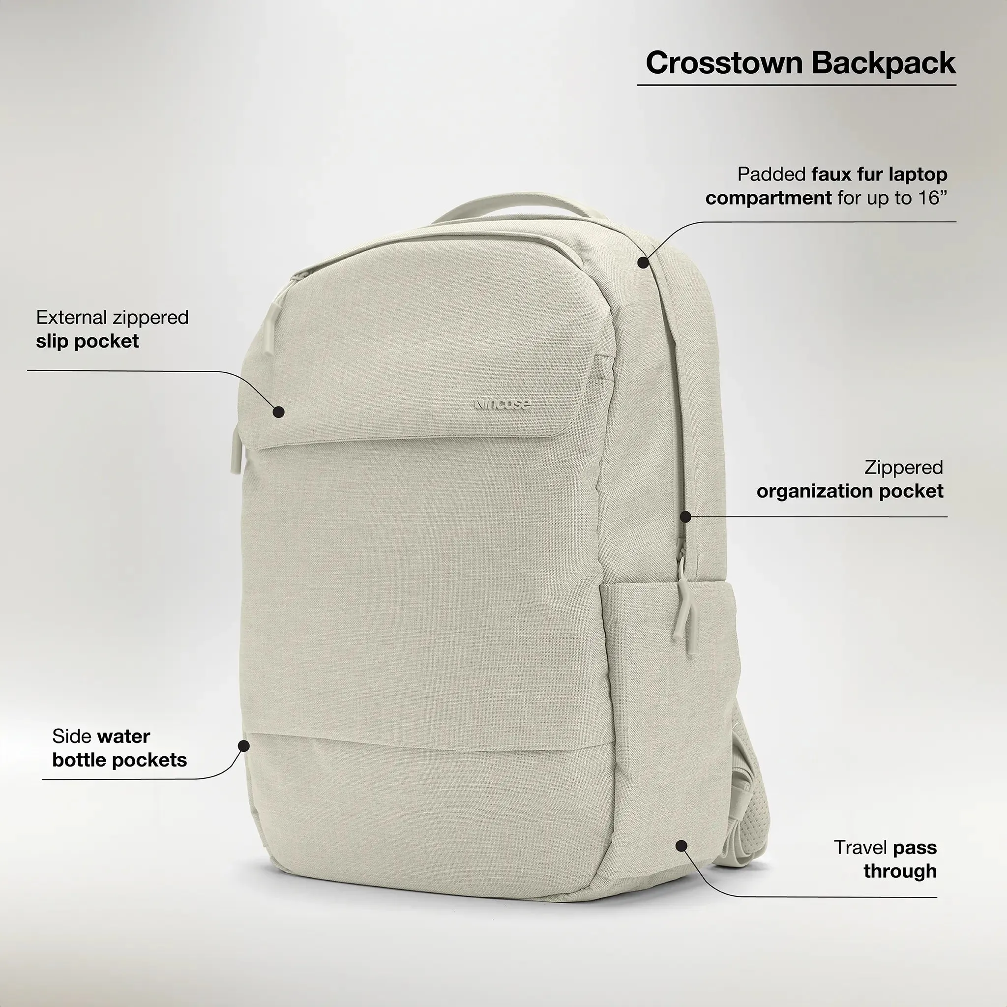 Crosstown Backpack with Woolenex 20L