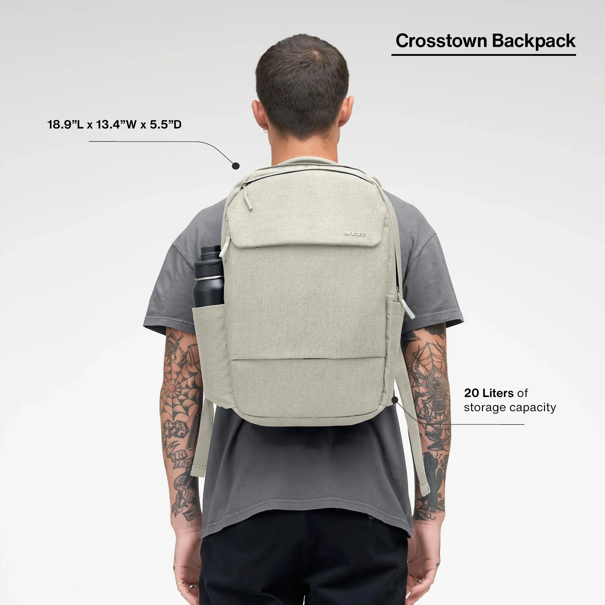 Crosstown Backpack with Woolenex 20L