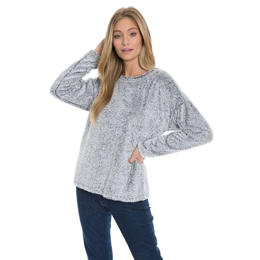 Cuddly Up Crew Shag Sherpa