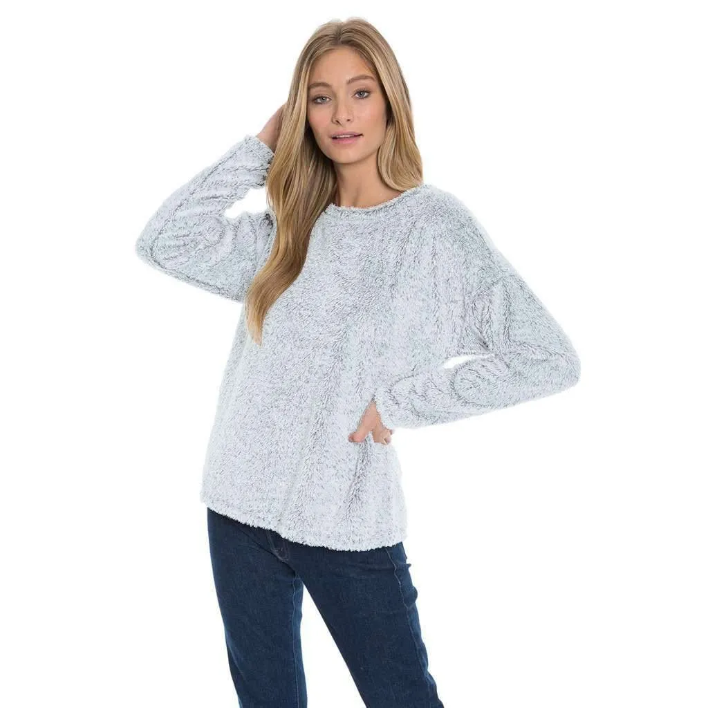 Cuddly Up Crew Shag Sherpa