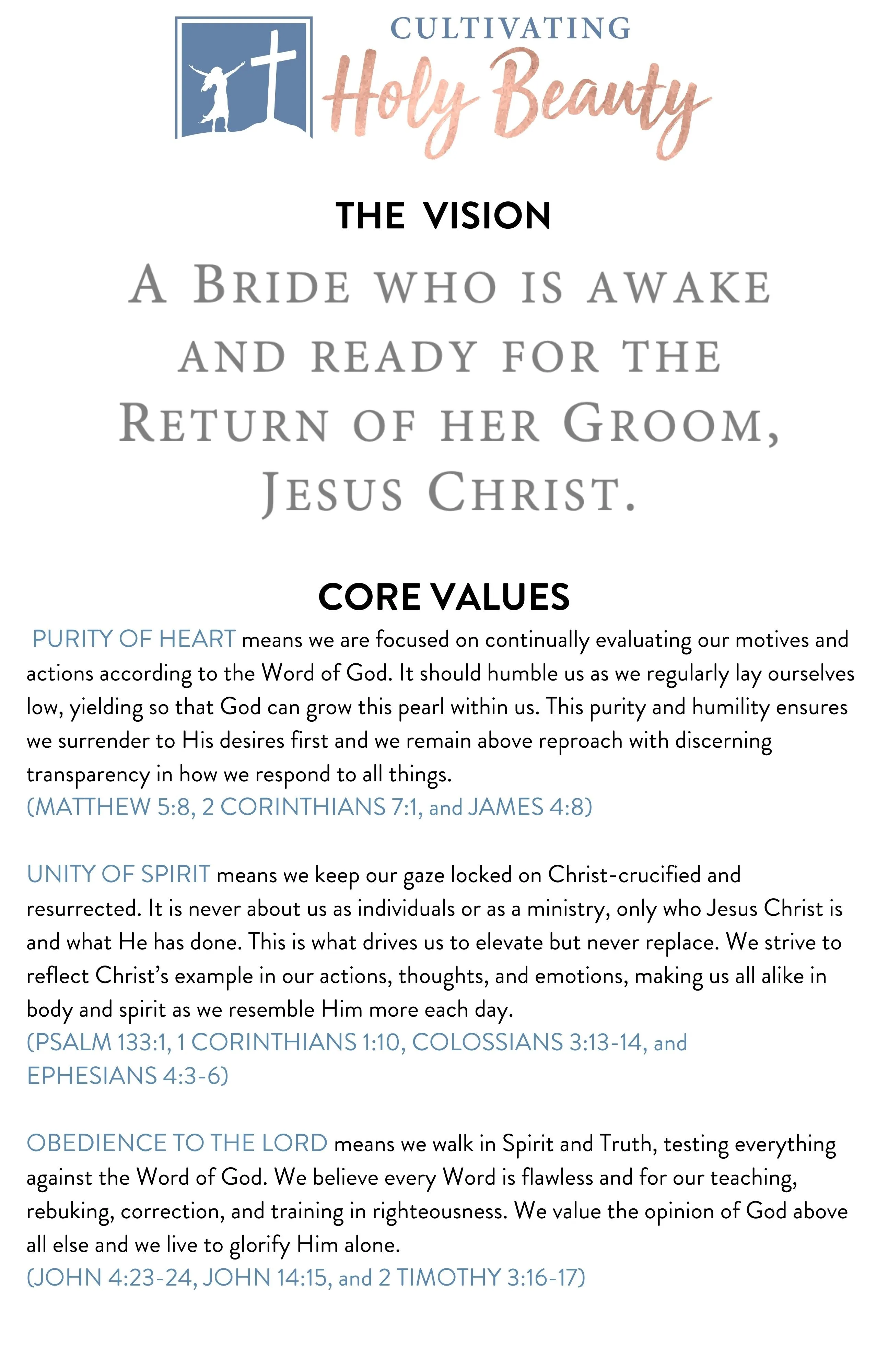 Cultivating Holy Beauty - Book 1 *Color-Hardcover Edition* : Intimacy with Jesus