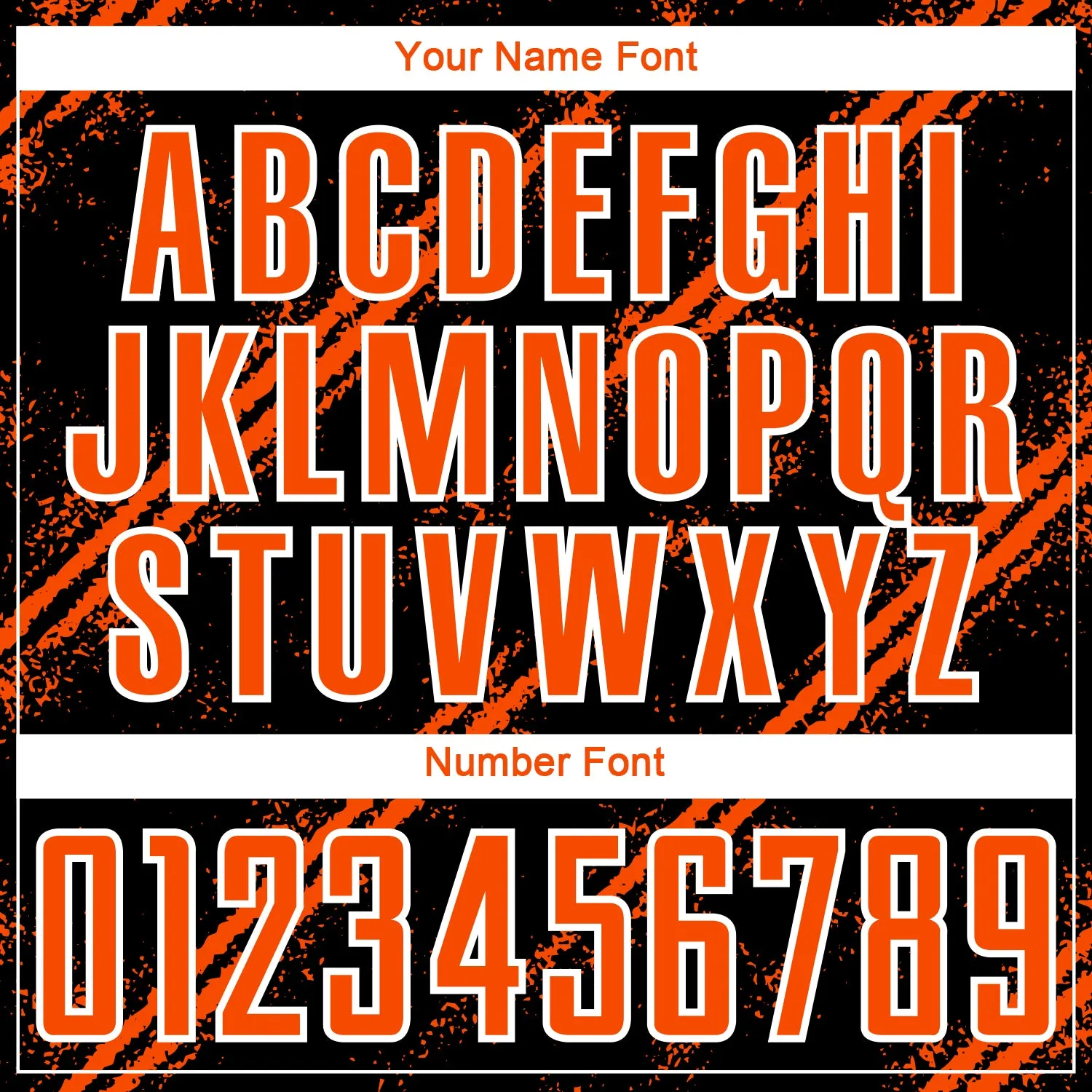 Custom Black Orange-White Sublimation Soccer Uniform Jersey