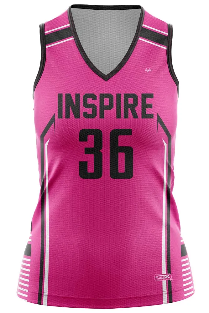 Dare to Inspire Women's Reversible Basketball Jersey