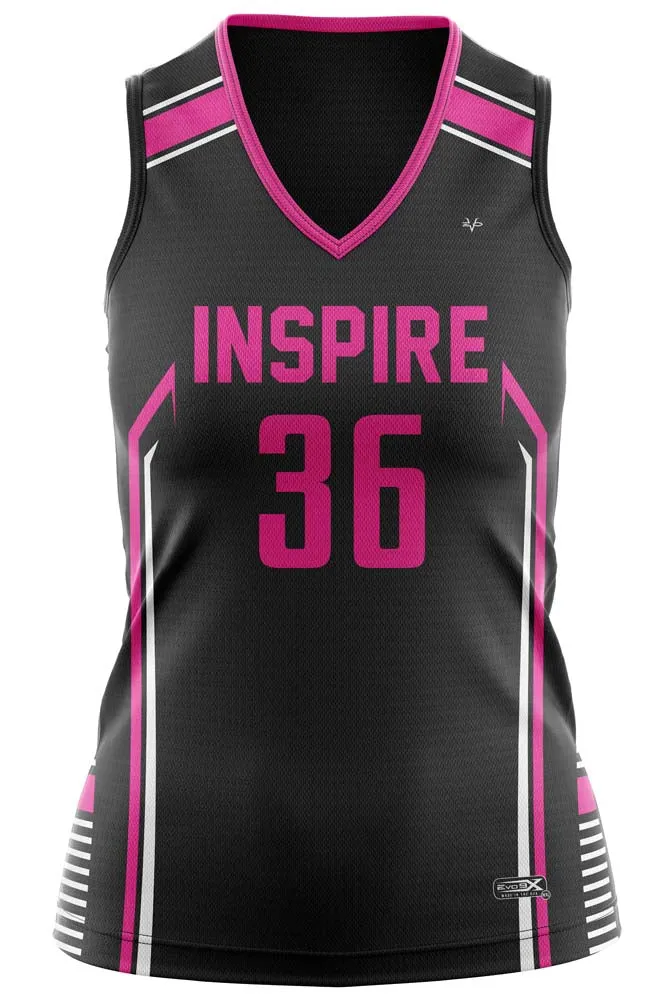 Dare to Inspire Women's Reversible Basketball Jersey