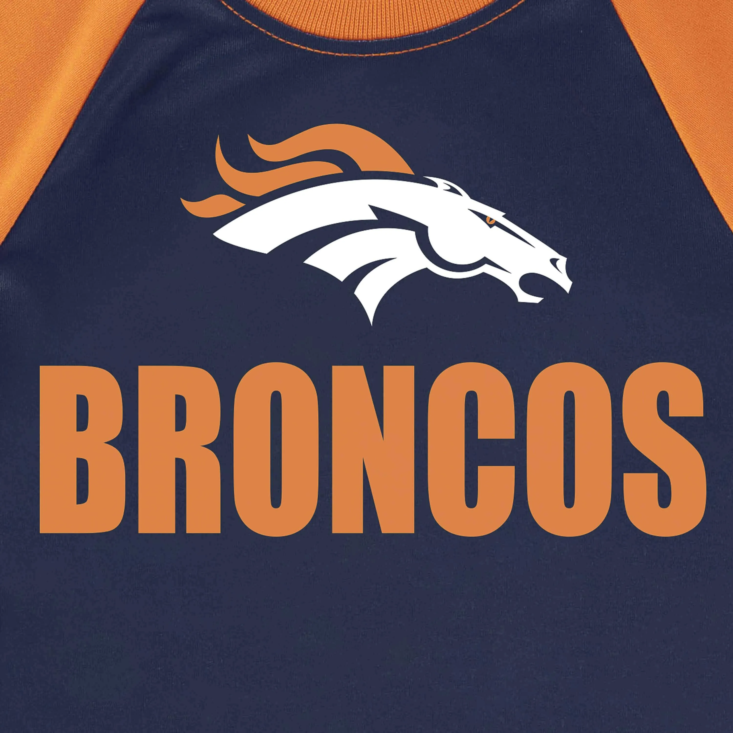 Denver Broncos Baby Boys Short Sleeve Tee Shirt