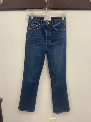 Derek Lam 10 Crosby - Crosby High Rise Crop Flare Jean - Bleecker