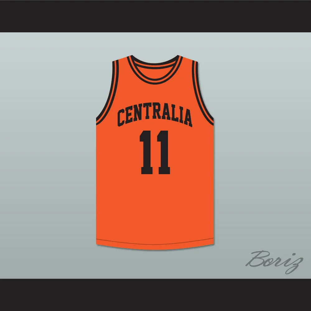 Detlef Schrempf 11 Centralia High School Tigers Orange Basketball Jersey 1