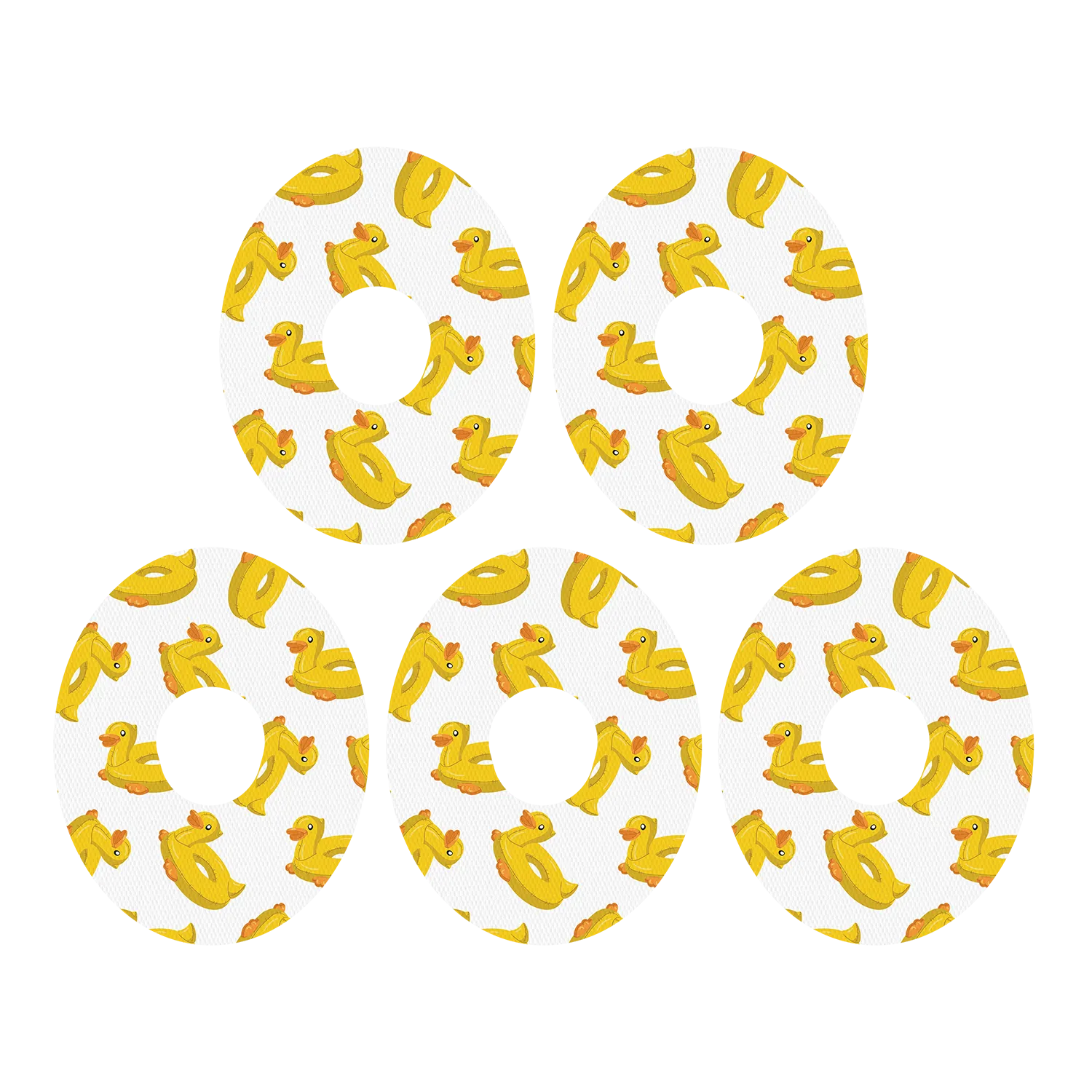 Dexcom Duck Swim Rings Design Patches