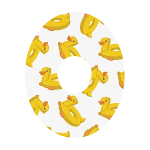 Dexcom Duck Swim Rings Design Patches