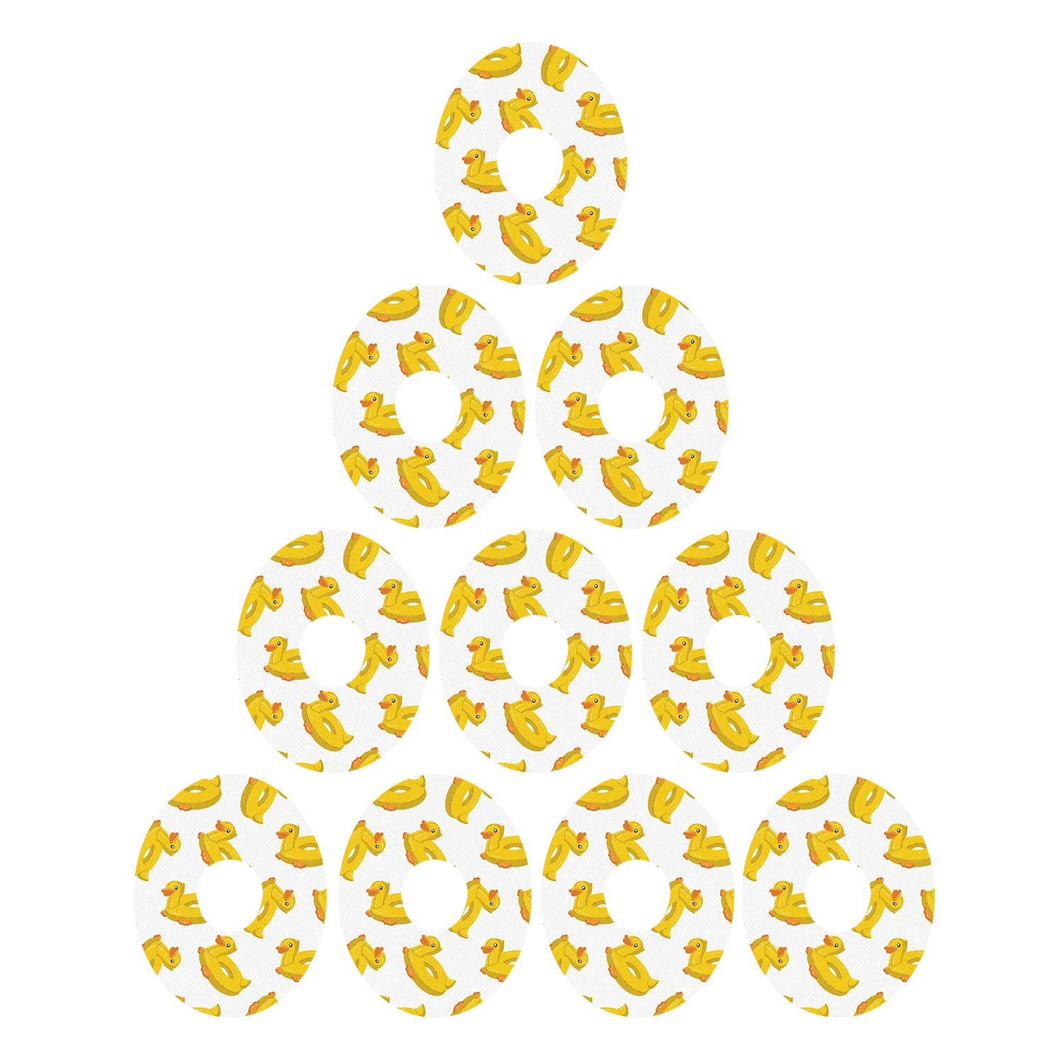 Dexcom Duck Swim Rings Design Patches
