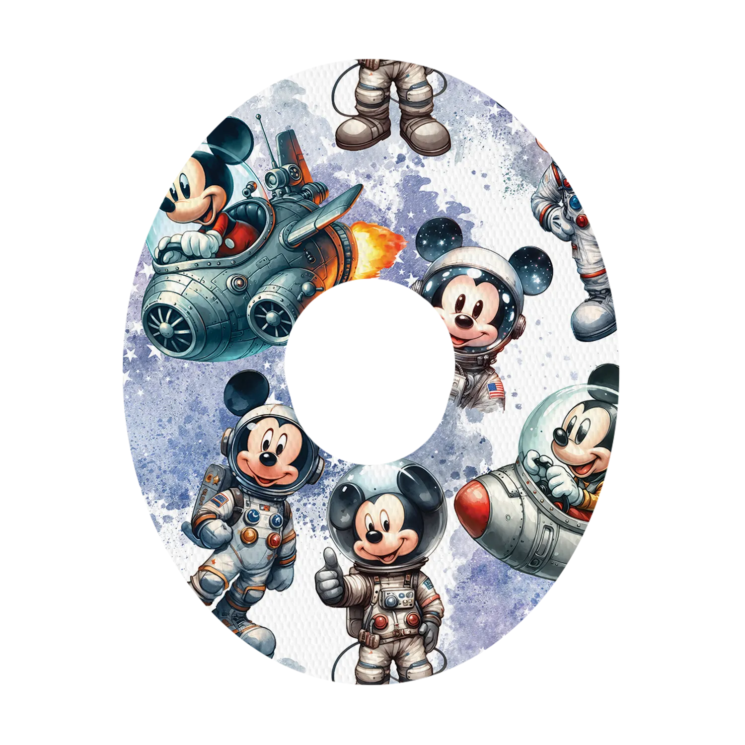 Dexcom Mickey Space Design Patches