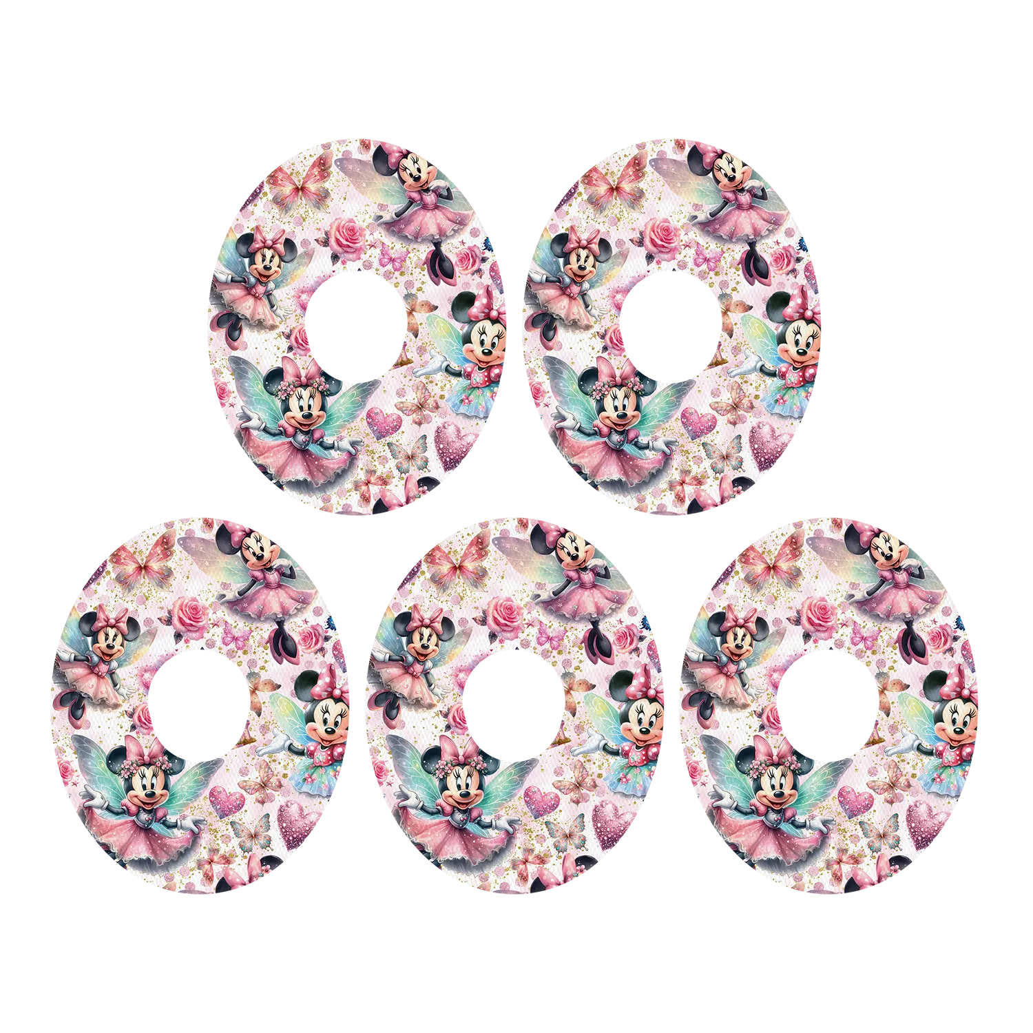 Dexcom Minnie Fairy Princess Design Patches