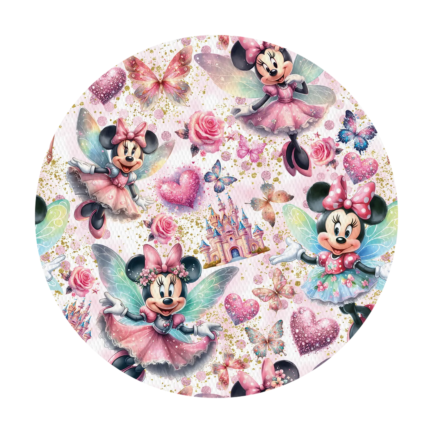 Dexcom Minnie Fairy Princess Design Patches