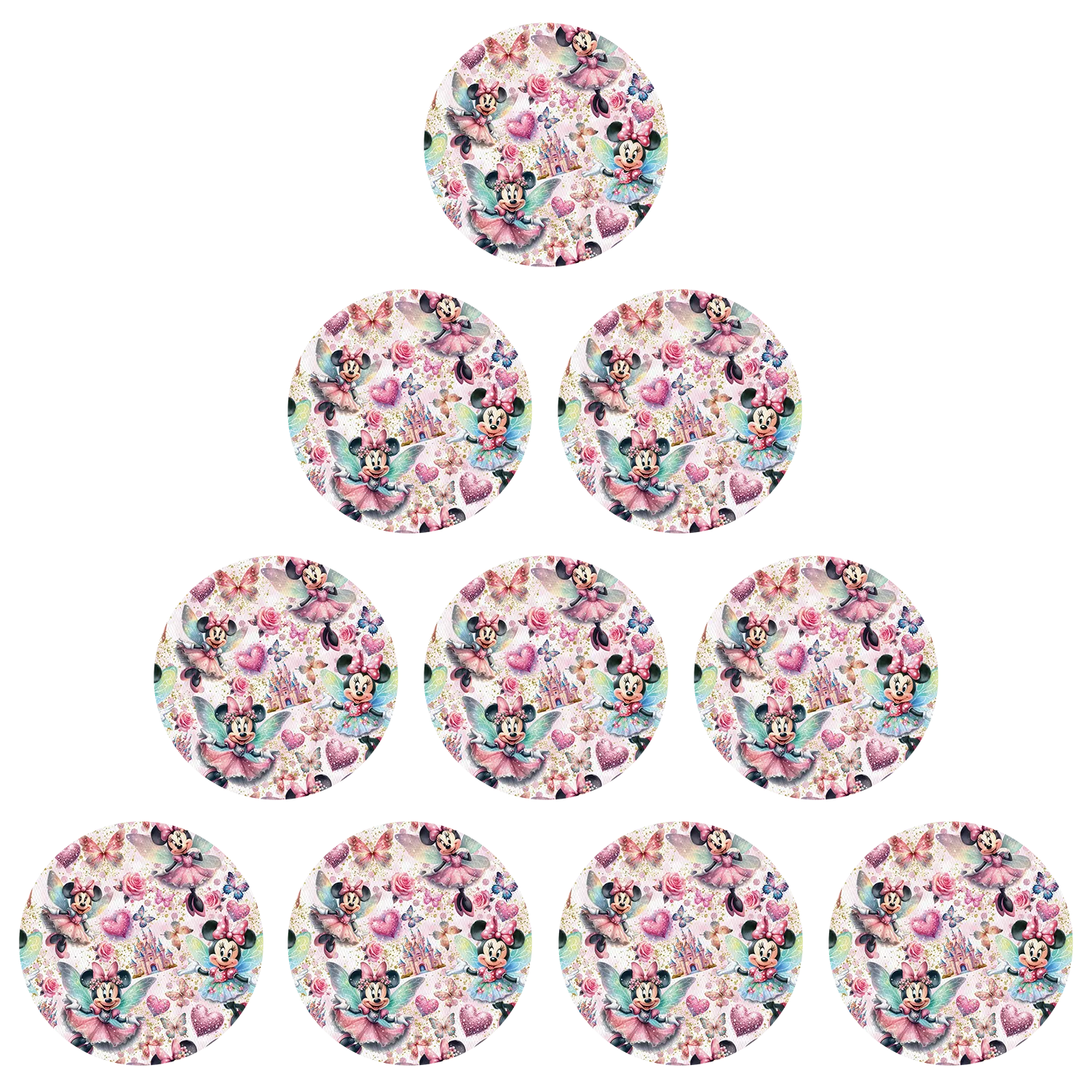 Dexcom Minnie Fairy Princess Design Patches